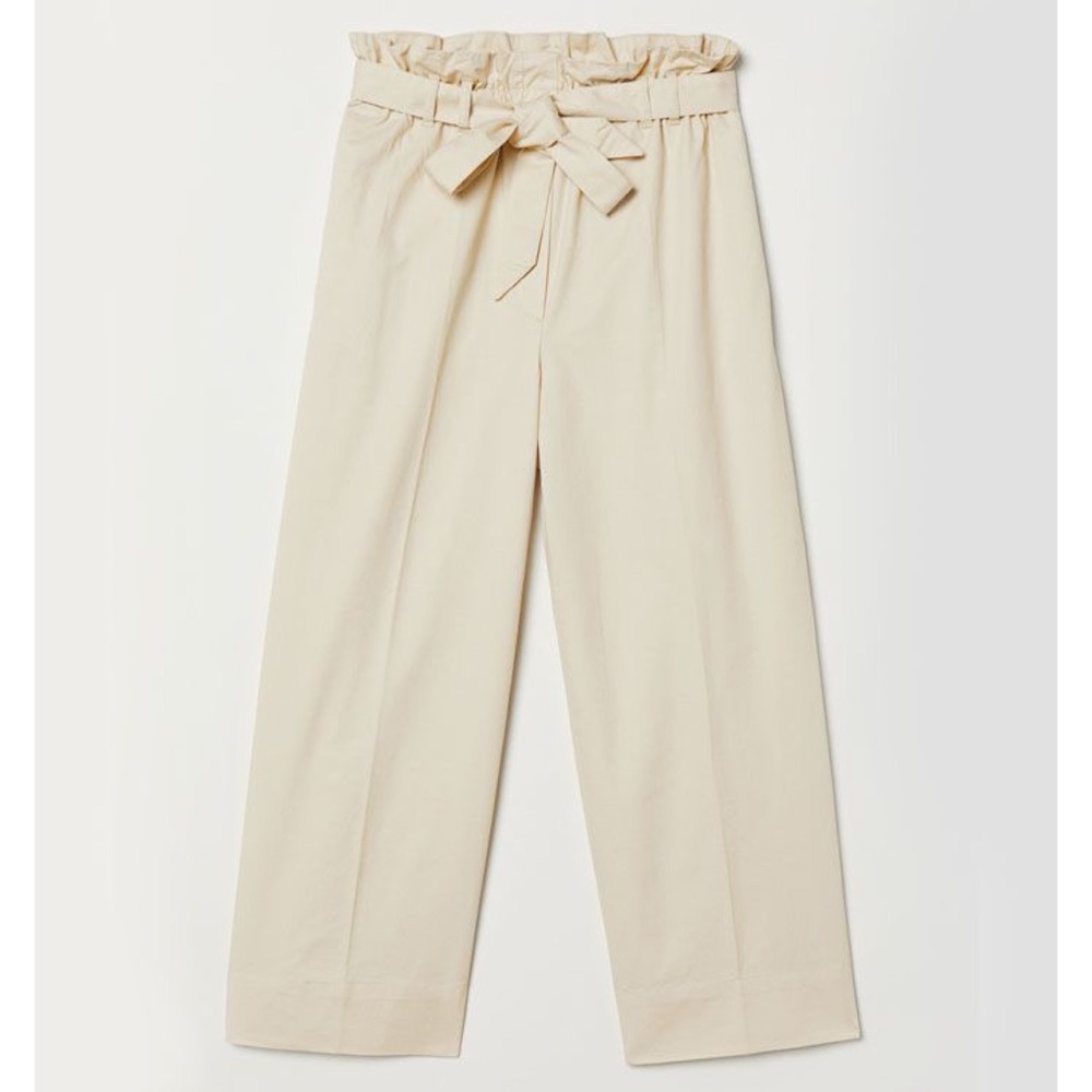H&M PAPER-BAG WAIST PANTS